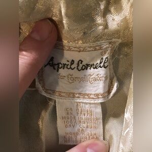 April Cornell Elegant Gold Fabric